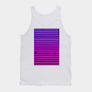 Ombre Staircase Abstract Purple Tank Top